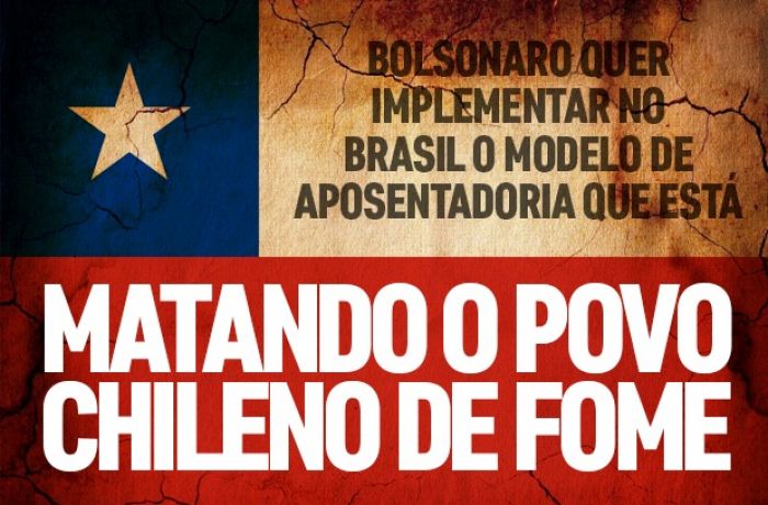 Modelo de Bolsonaro levou idosos do Chile à miséria