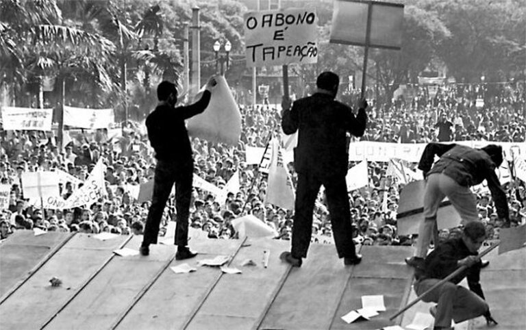 O 1º de Maio de 1968, na Sé, terminou sob pedras