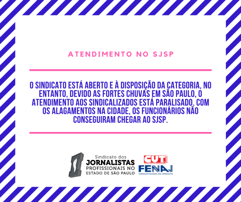 Sindicato está aberto nesta segunda-feira (10)
