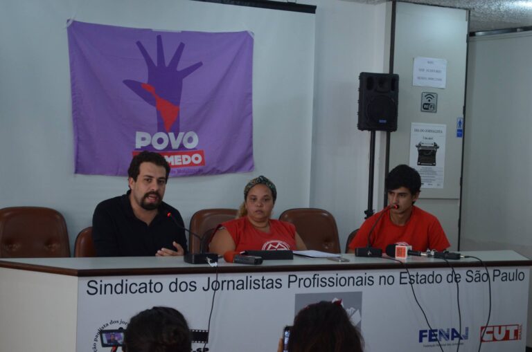 Em coletiva no SJSP, Frente Povo Sem Medo garante manter mobilização contra o golpe