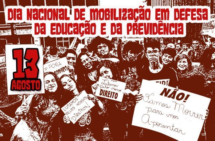 Tsunami em defesa da educação e da aposentadoria ocupará São Paulo no dia 13