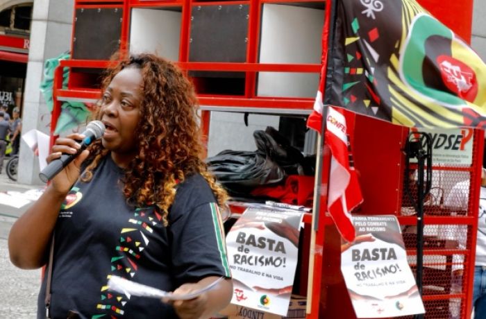 Ato da CUT discute o combate ao racismo