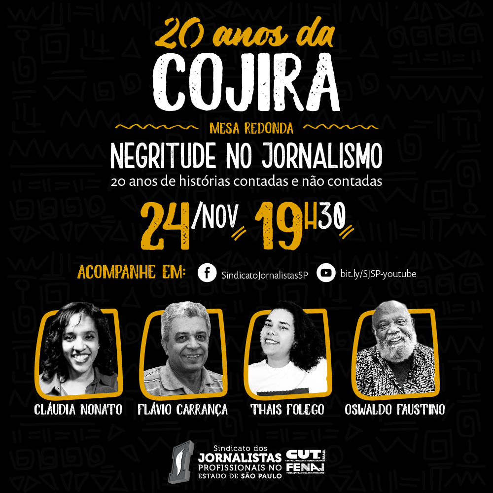 Sindicato debate representação e representatividade negra no jornalismo