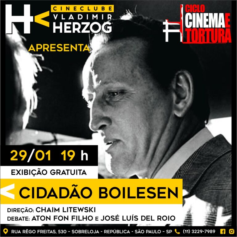Cineclube exibe “Cidadão Boilesen”