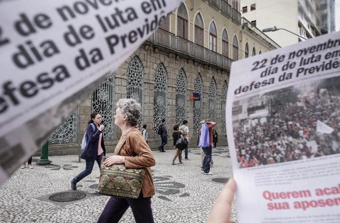 CUT e centrais protestam contra “reforma”