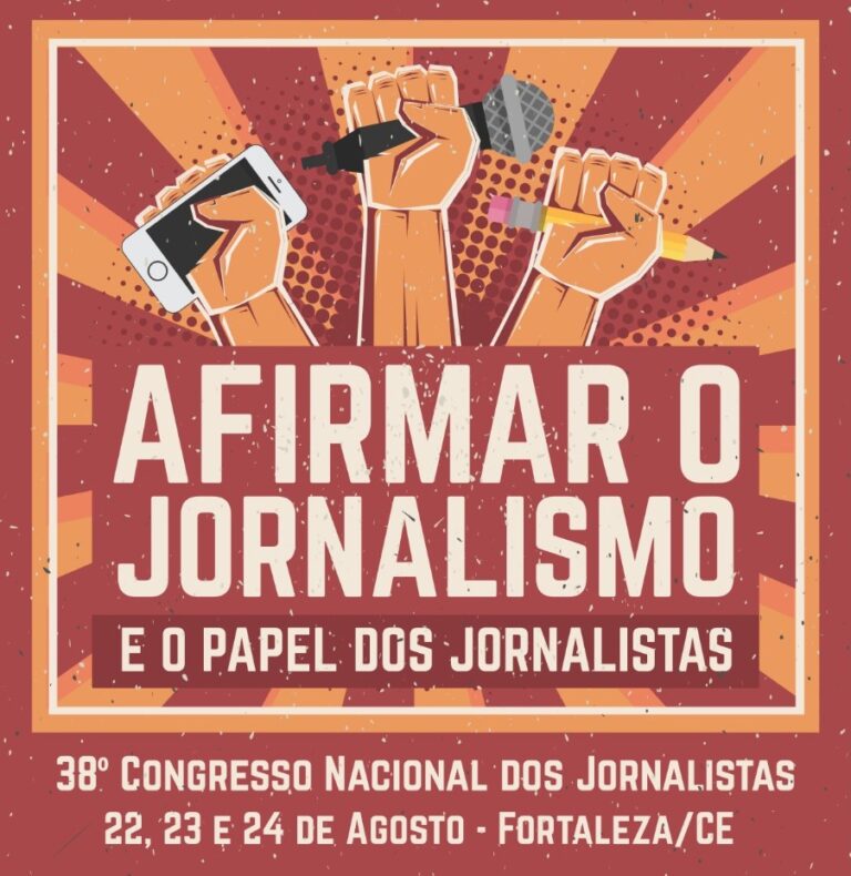 Fortaleza sediará 38º Congresso Nacional dos Jornalistas em agosto