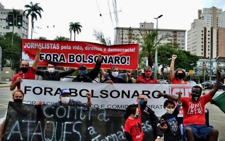 Visita de Bolsonaro impulsiona ataques a jornalistas no interior e litoral de SP