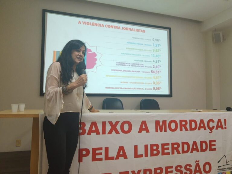 Violência contra jornalistas aumenta 54% em 2019