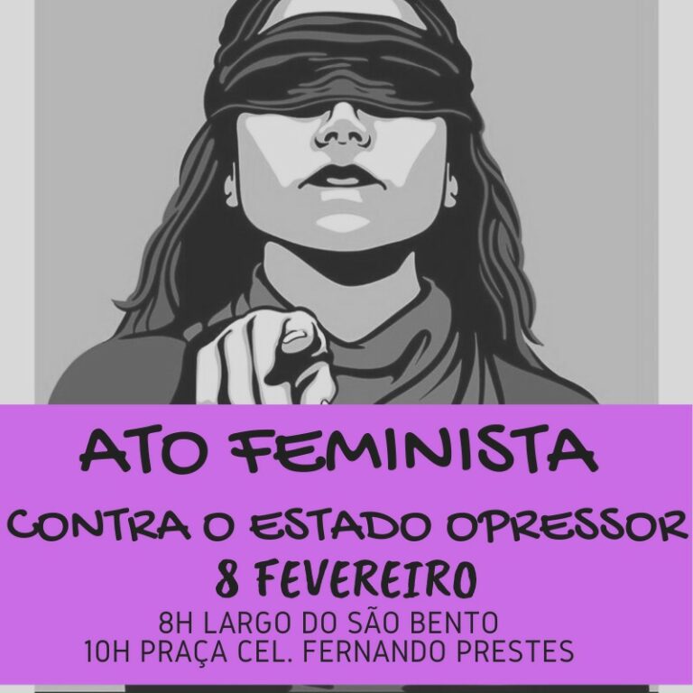 Regional Sorocaba convida jornalistas a participarem do ato contra o feminicídio e toda violência contra a mulher