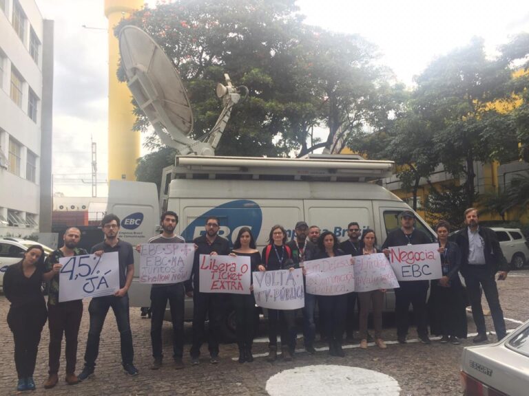 Negociação com a EBC não avança e trabalhadores continuam sem proposta concreta
