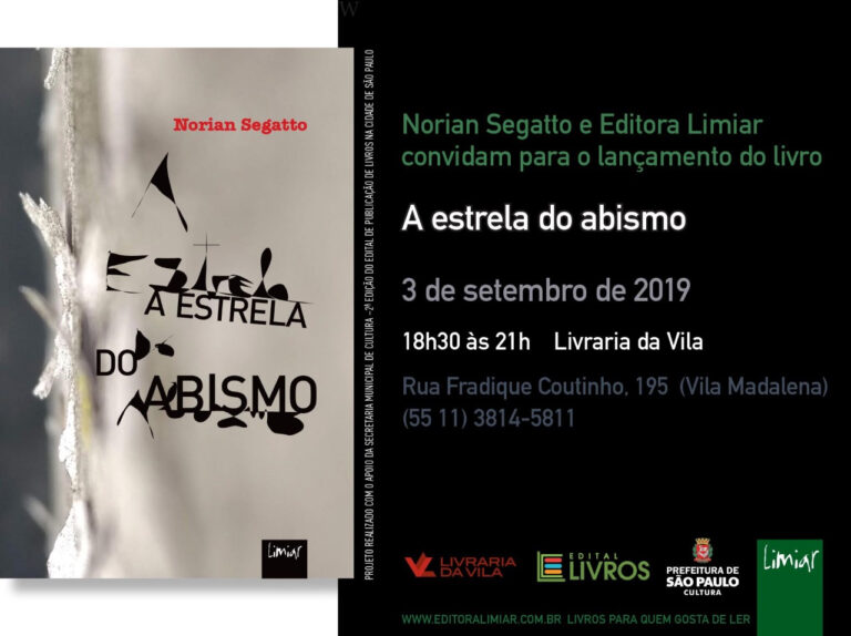 Norian Segatto lança A estrela do abismo