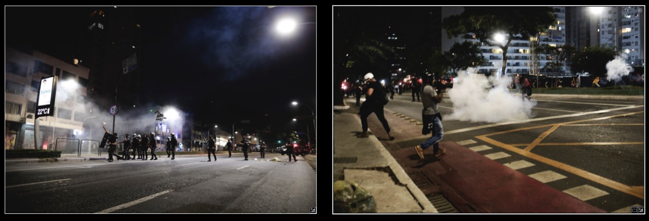 Fotojornalista é ferido em mais uma ação violenta da PM de São Paulo