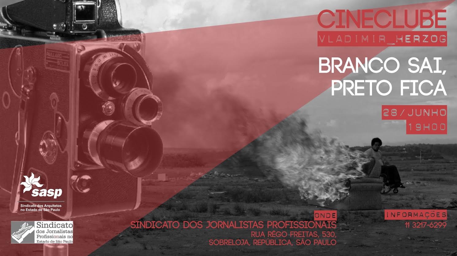 Cineclube Vladimir Herzog discute segregação da periferia com “Branco Sai, Preto Fica”