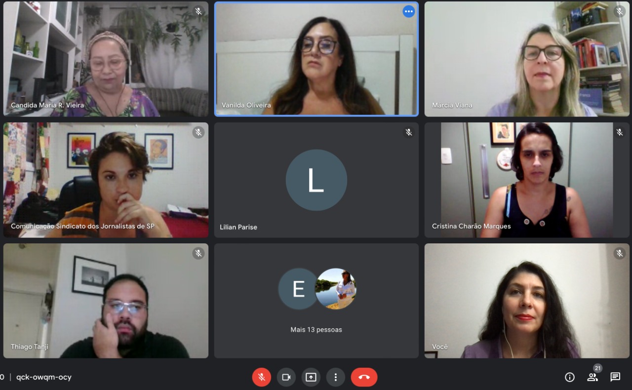 Coletivo de mulheres jornalistas retoma os trabalhos e se prepara para construção de agenda comum