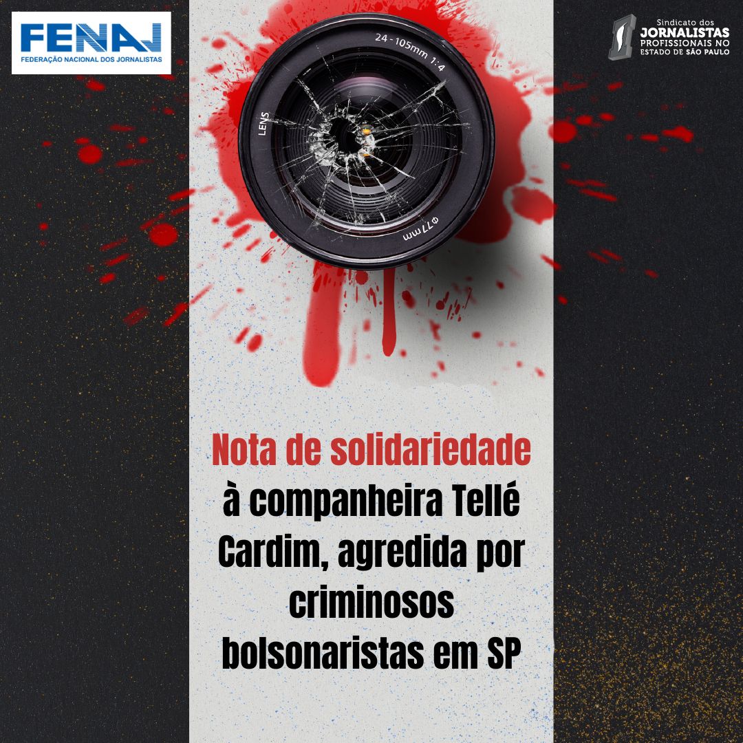 Toda solidariedade à companheira Tellé Cardim, agredida por criminosos bolsonaristas em São Paulo