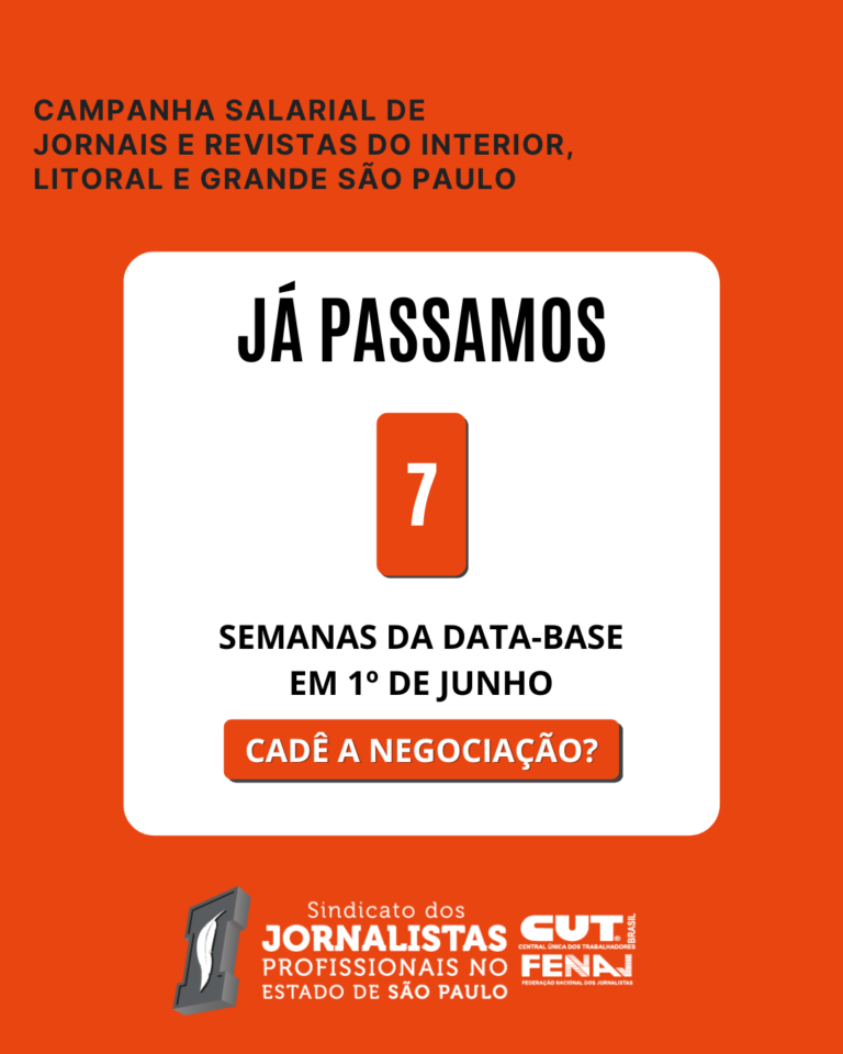 Jornais e Revistas do interior: cadê a negociação?!