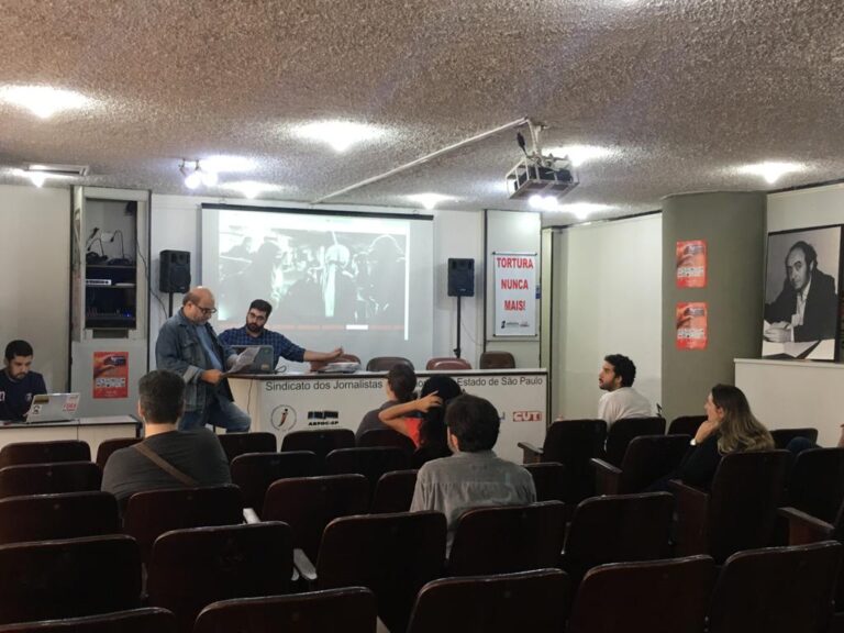 Curso “Violência contra Jornalistas” com medidas de segurança acontece em São Paulo