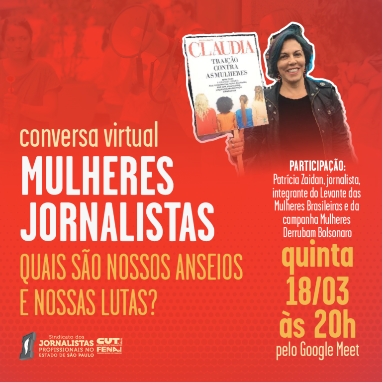 Mulheres jornalistas: Quais são nossos anseios e nossas lutas?
