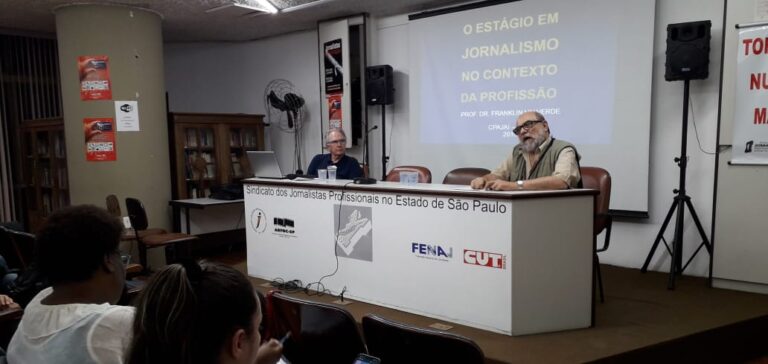 Palestra no sindicato discutiu o estágio no contexto da profissão