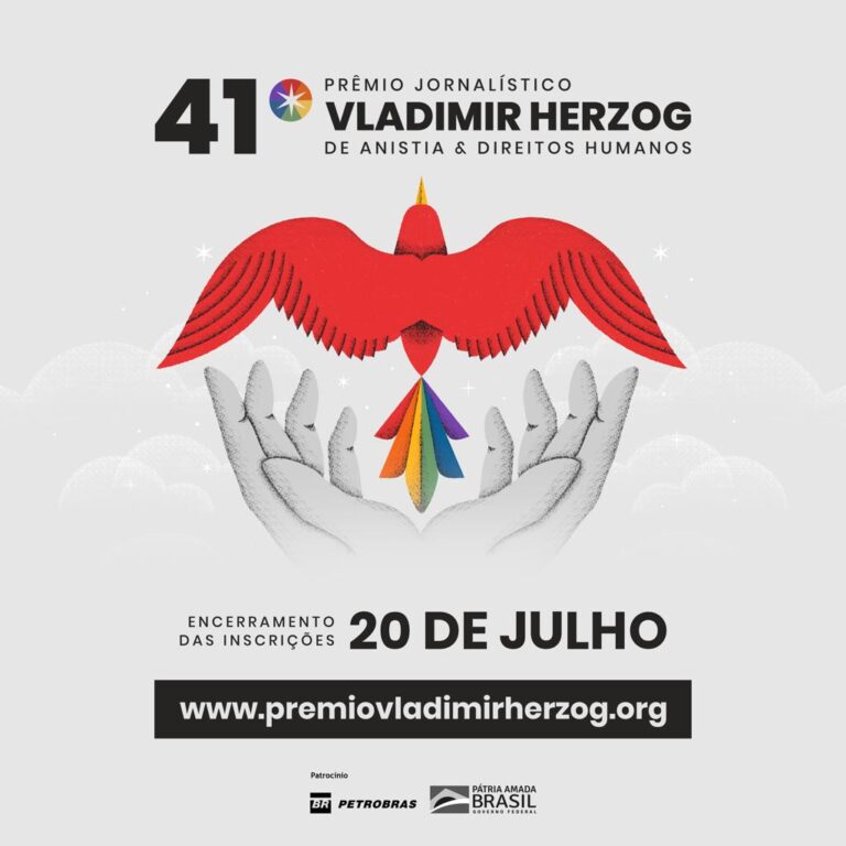 Inscrições para Prêmio Vladimir Herzog terminam dia 20