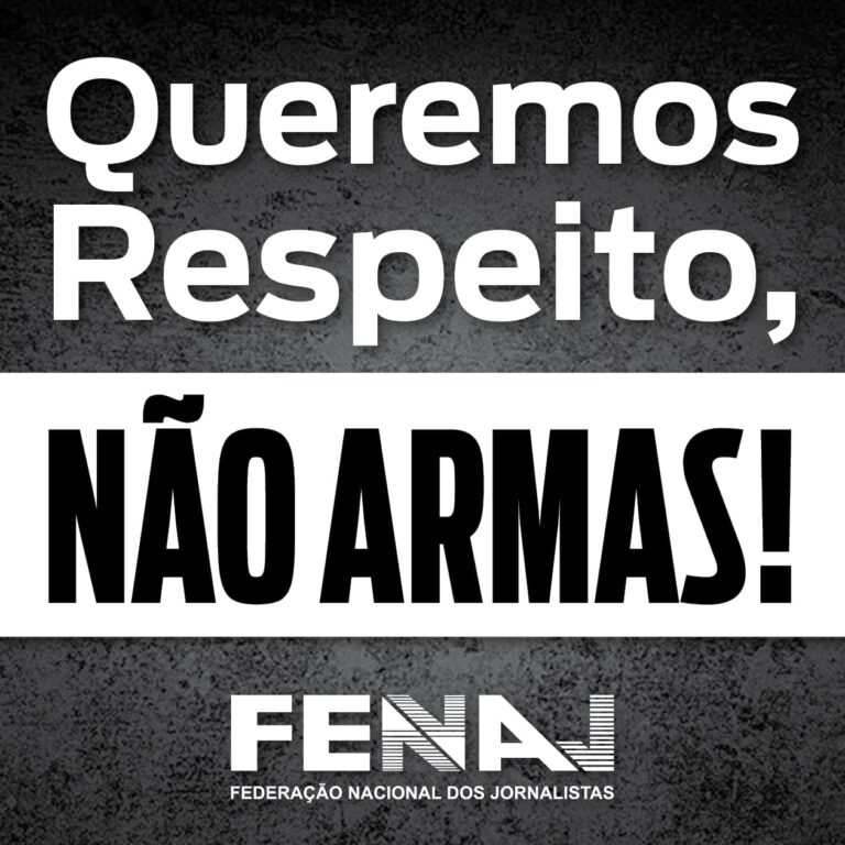 Nota oficial: FENAJ denunciará prisão de jornalista brasileira nos EUA a organismos internacionais