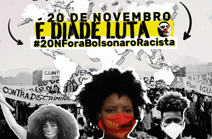 Dia da Consciência Negra é dia de luta contra Bolsonaro racista