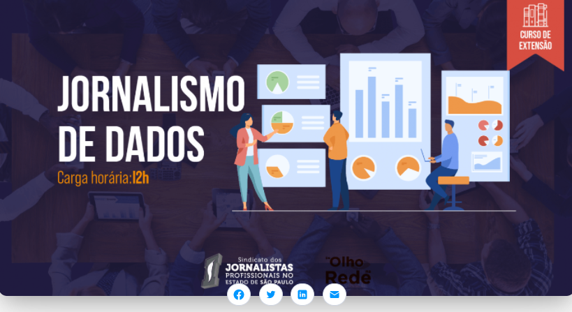 Curso Jornalismo de dados tem novas datas