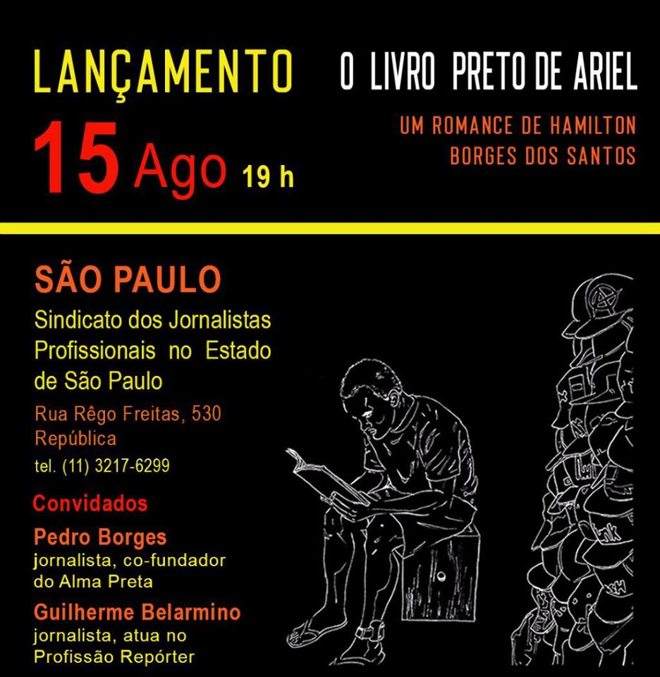 Sindicato recebe lançamento d’O livro preto de Ariel