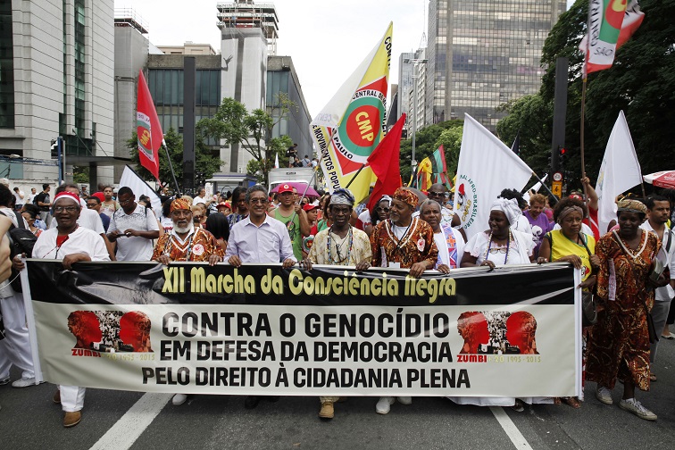 Marcha da Consciência Negra reúne 5 mil na capital paulista