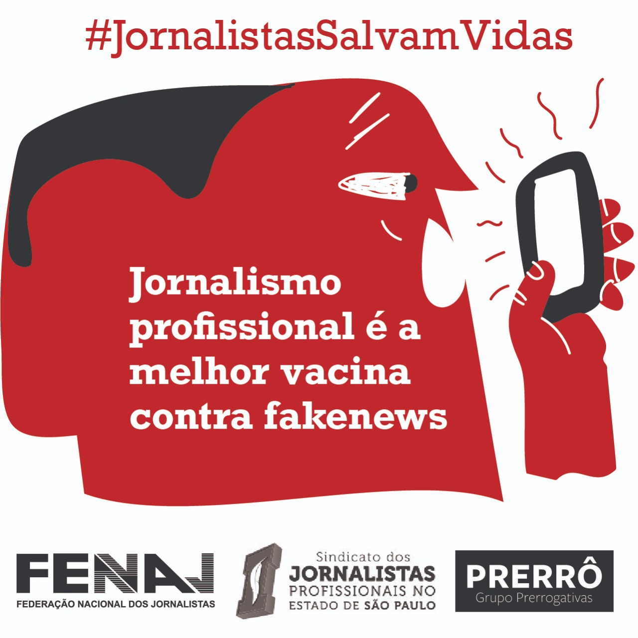 MANIFESTO | #JornalistasSalvamVidas