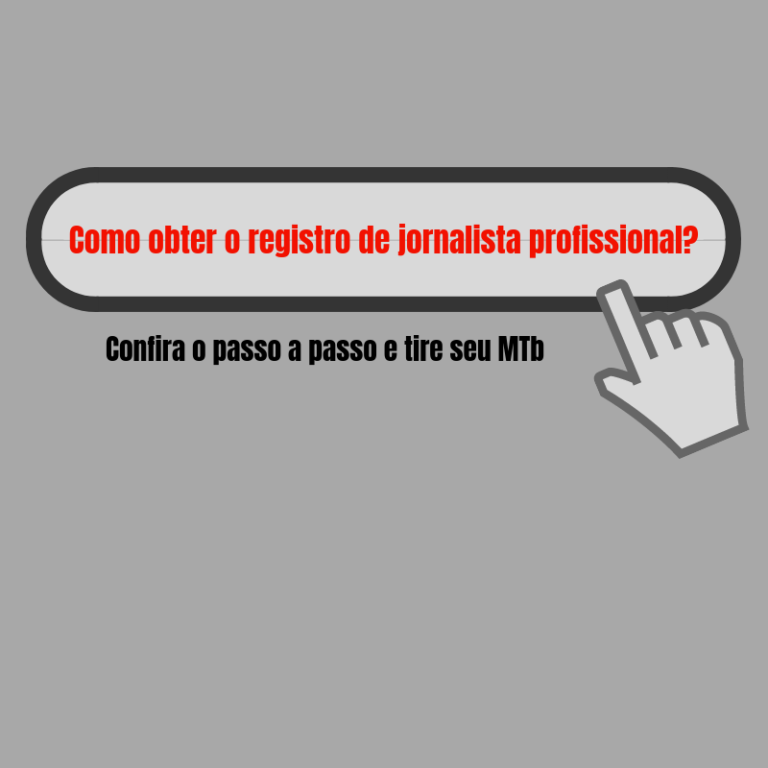 Saiba como obter o registro de jornalista