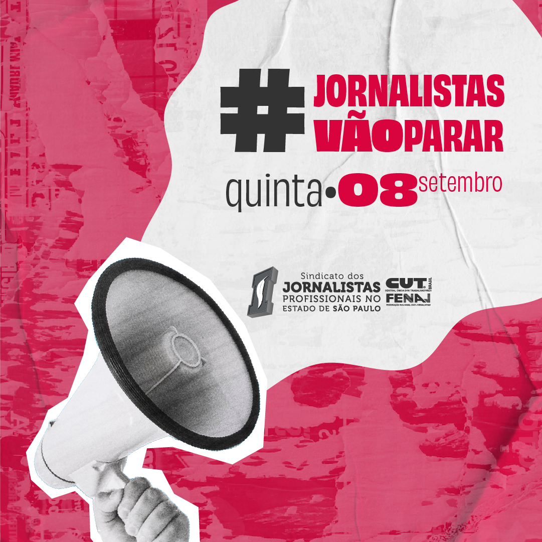 Jornalistas em jornais e revistas da capital vão parar