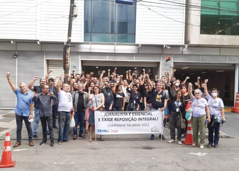 Jornalistas em luta no Rio e DF realizam paralisação de duas horas