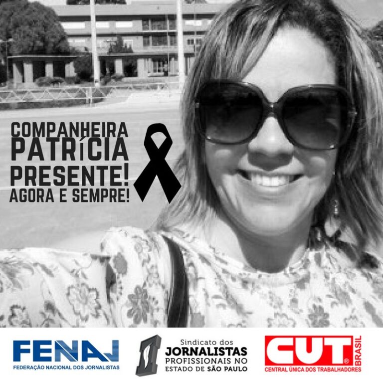 SJSP lamenta falecimento da jornalista Patrícia Ferreira
