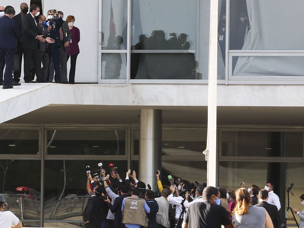 Presidente Bolsonaro promove 245 ataques contra o jornalismo no primeiro semestre