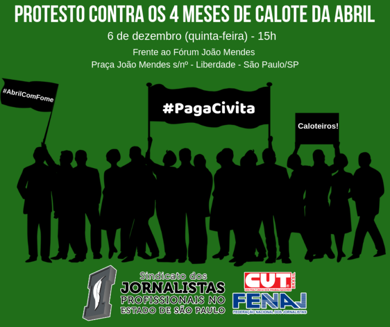 4 meses de calote: demitidos protestam quinta (6)