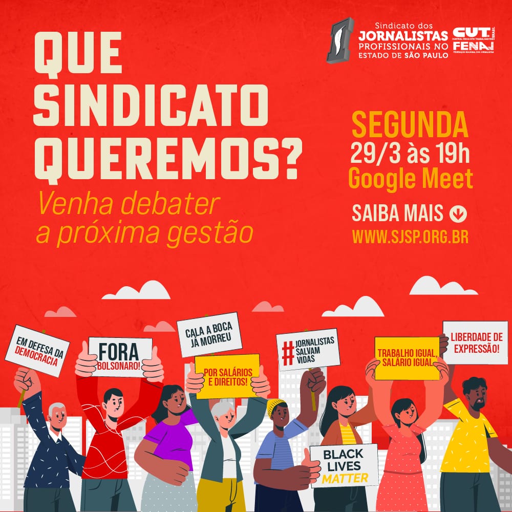 Venha debater a próxima gestão: que Sindicato queremos?