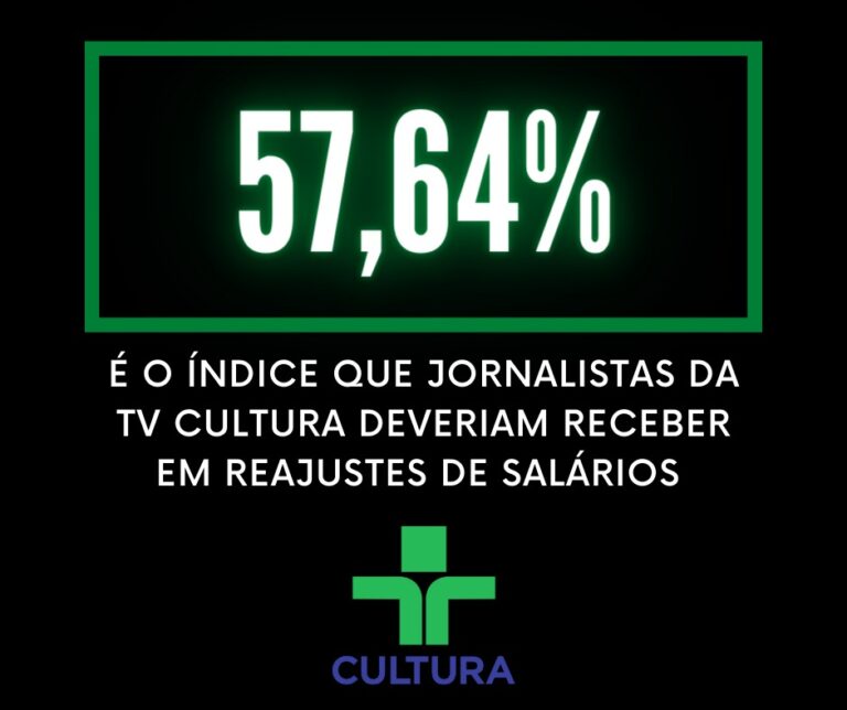 João Doria, olhe para as trabalhadoras e trabalhadores da TV Cultura!