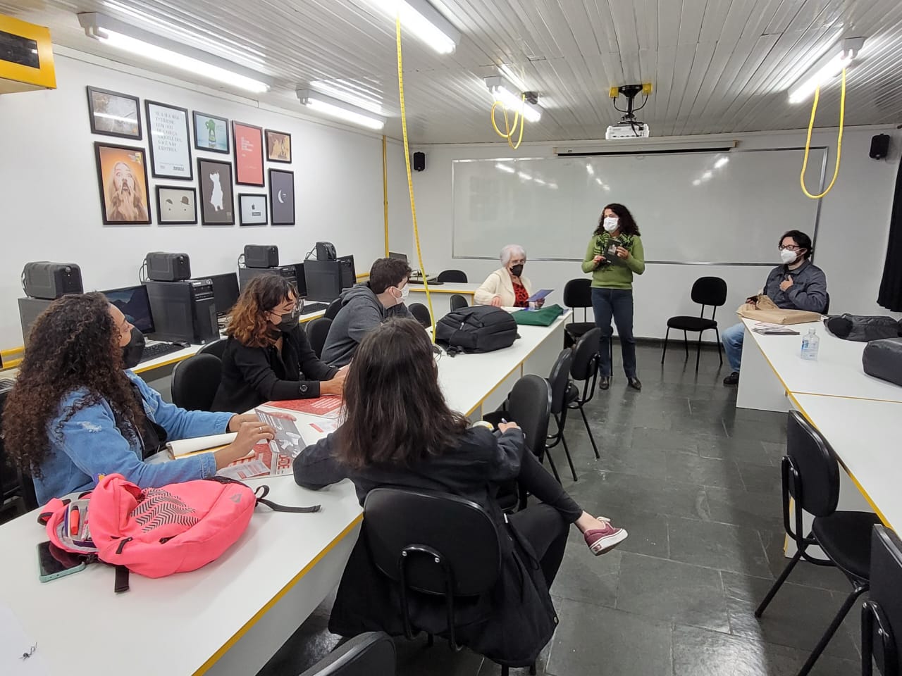 Sindicato visita faculdade de Jornalismo em Campo Limpo Paulista