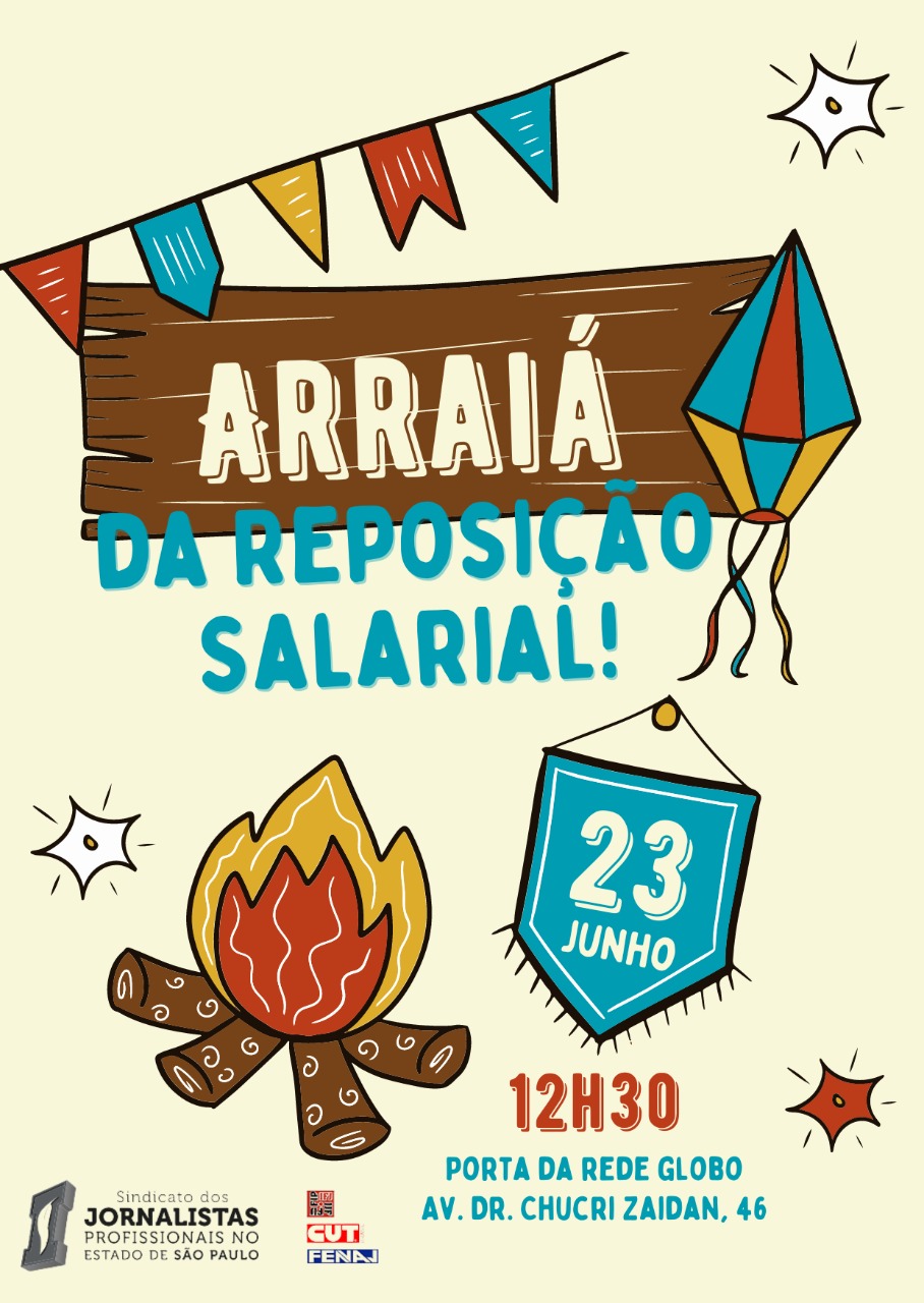 Sindicato convoca categoria para novo ato na Campanha Salarial de RTV nesta quinta-feira (23)