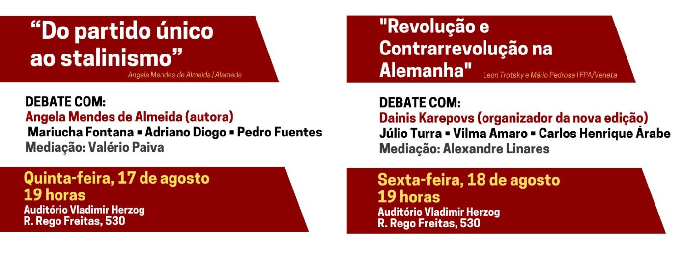 Biblioteca Milton Bellintani e editoras realizam evento Encontro com Livros com tema o “Trotsky em Debate”