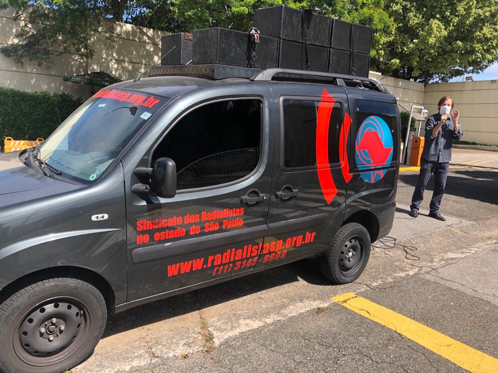 Campanha Salarial Rádio e TV: Ato nas empresas