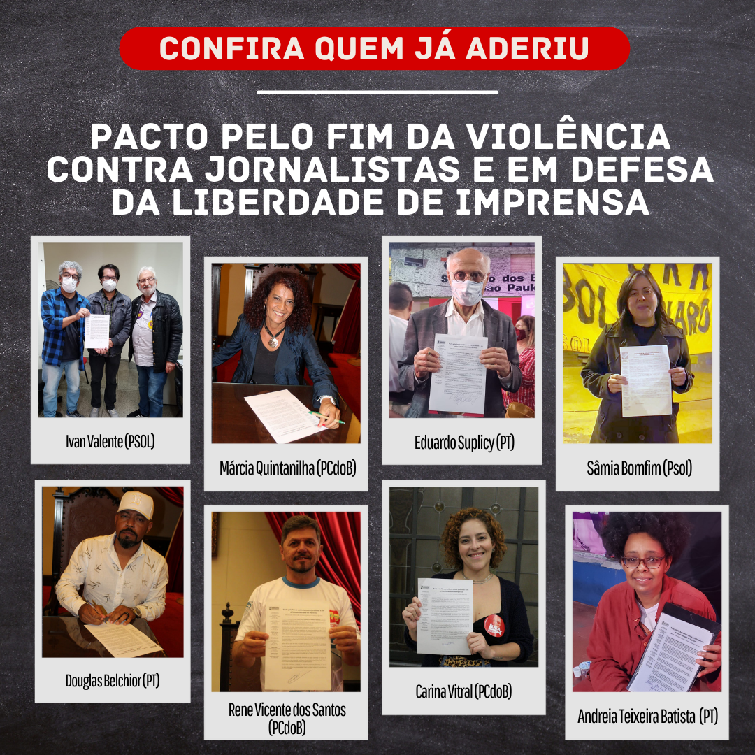 Pacto pelo Fim da Violência contra Jornalistas e em Defesa da Liberdade de Imprensa