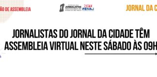 Jornalistas do Jornal da Cidade têm assembleia virtual neste sábado