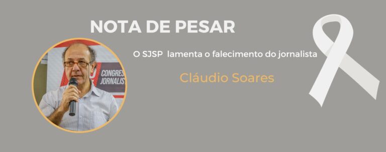 NOTA DE PESAR – CLÁUDIO LUIS DE OLIVEIRA SOARES