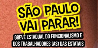 GREVE: Contra as privatizações e cortes na educação, São Paulo vai parar dia 28