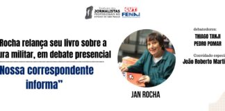 Debate sobre livro da jornalista Jan Rocha, nesta quinta (9/11), abordará trabalho de correspondentes durante a Ditadura Militar (1964-1985)