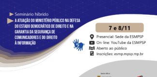 MP-SP promove seminário para discutir violência contra jornalistas