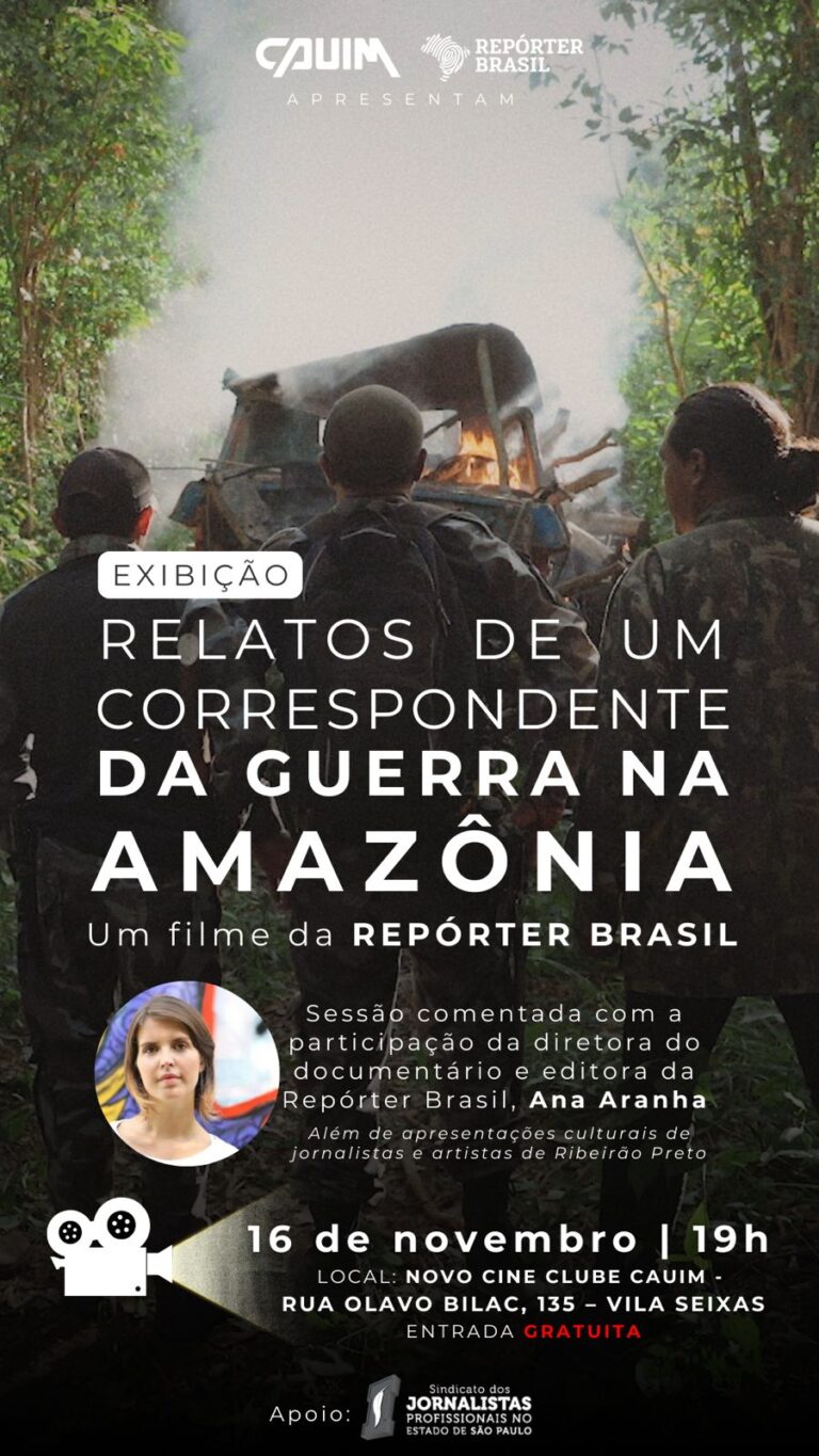 Ribeirão Preto recebe novas sessões de filme sobre Dom Phillips e desafios da cobertura jornalística na Amazônia