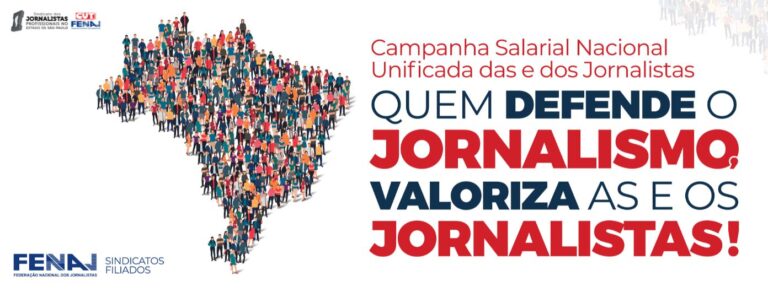 Campanha Salarial Unificada: De norte a sul do país, jornalistas reivindicam valorização e direitos